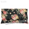 Black flowers Satin evening bags WI-0273