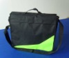 Black+green 600D shoulder bag