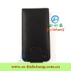 Black iPhone 4 leather case