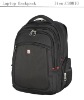 Black laptop backpack