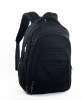 Black laptop shoulder backpack