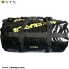 Black large travel bag waterproof tpu bag