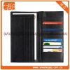 Black leather travel men's cardholder coin wallet