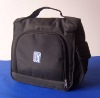 Black microfiber cooler bag