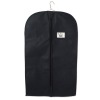 Black non woven embroidery storage garment suit cover