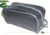Black pu leather  toiletry bag for men GE-5018