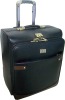 Black pu luggage bag