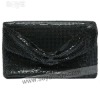 Black sequin evening handbag WI-0437