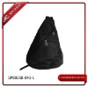 Black stylish one strap backpack(SP80358-843-1)