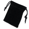 Black velvet purse for coin , jewelry,etc. for promotion