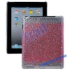 Bling Bling Red Splash Diamond Case For Apple iPad 2