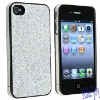 Bling Glitter Crystal Hard Back Cover Case for Apple iPhone 4 / 4S
