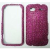 Bling StonesWhite Case For HTC Sensation 4G