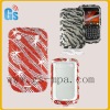 Bling bling phone case for blackberry 9900 Blod Zebra