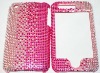 Bling case for Apple Iphone 3G/GS brand new Crystal Bling Snap on Faceplate Cover Case