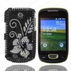 Bling flower case for Samsung Galaxy Mini S5570