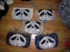 Bling panda shape purse/Evening Party Clutch Bag,panda004