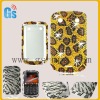 Bling rhinestone phone case for blackberry 9900 bold