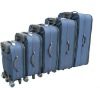 Blue 5 Piece Luggage Suitcase Case Set