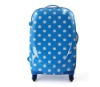 Blue Base & White Dot PC008 Luggage Case