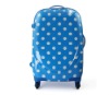 Blue Base & White Dot PC008 Luggage Case