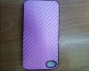 Blue Carbon Fiber case for iphone 4 4G, OEM & Fast Shipping