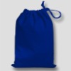 Blue Drawstring Bag