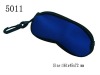 Blue Eyeglass & Sunglass Case With clip