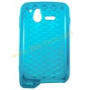Blue Hexagon TPU Case Cover Shell For Sony Ericsson Xperia Active ST17i