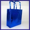 Blue Laser shopping bag