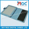 Blue Leather Case with Bluetooth Keyboard For Sam Galaxy tab P7500 P7300