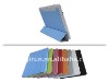 Blue Micro fiber Smart cover for SamSung Galaxy tab 10" P7510 in 8 colors(A01)