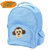 Blue Monkey School Backpack