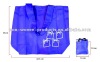 Blue Nylon foldable bag