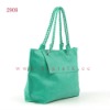 Blue PU Handbag