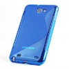 Blue S Line TPU Case for Samsung Galaxy Note