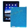 Blue Shining Powder Hard Shell Protect Cover For ipad 2