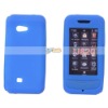 Blue Silicone Case For Samsung U820