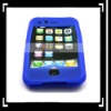 Blue Silicone Case for iPhone 3G 3GS