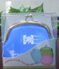 Blue Silicone Coin Purse, Diamound Wallet