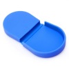 Blue Silicone Key Case, Coin Purse POCHII