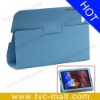 Blue Stand Leather Case for Samsung Galaxy Tab 7.7 P6800