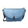 Blue Stripes Rickshaw Messenger Bag