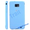 Blue TPU Gel Case Cover for Samsung i9100 Galaxy S2
