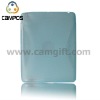 Blue TPU swirl case for iPad 2