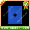 Blue Whorl Pattern Silicone Cover Skin for Apple iPad