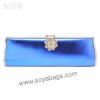 Blue clutch evening bags WI-0672