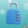 Blue color security and safely combination lock