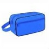 Blue cosmetic bag