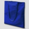 Blue cotton carrier with long handles